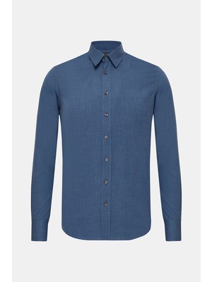 Vakko Herringbone Shirt
