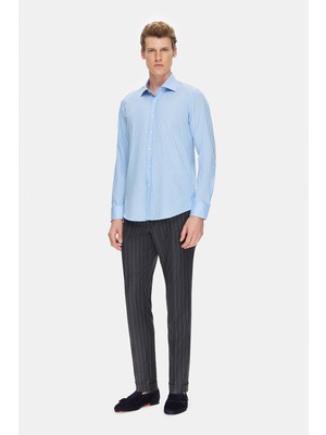 Vakko Striped Shirt