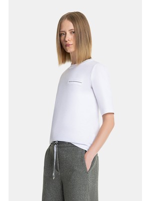 Vakko By Peserıco White T-Shirt