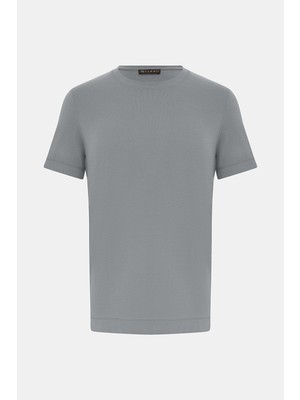 Vakko Round Neck Short Sleeve T-Shirt