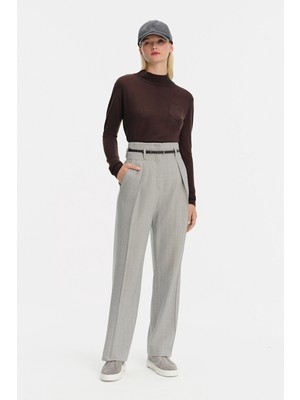 Eleventy Grey Wool Trousers