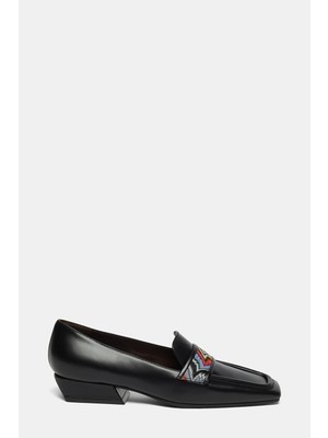 Missoni Mıssonı Black Leather Shoes