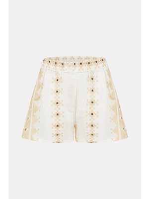Greek Archaic Kori Greek Archaıc Korı White Shorts