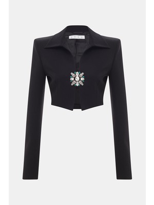 Area Black Wool Jacket