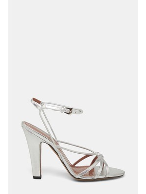 Paris Texas Parıs Texas Silver Leather Shoes