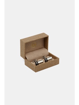 Vakko Silver Cufflinks