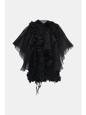 Zimmermann Zımmermann Black Tulle Dress