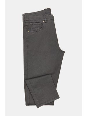 Vakko By Berwıch Grey Trousers