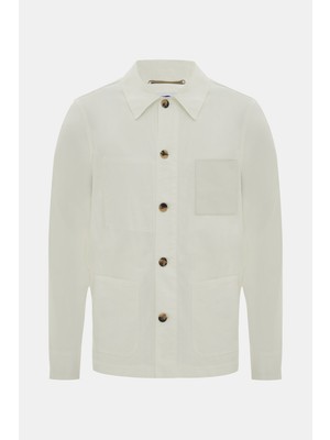 Jacob Cohen White Cotton/linen Jacket