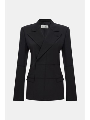 Maıson Margıela Mm6 Black Jacket