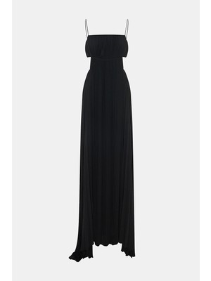Alexis Alexıs Black Tail Dress
