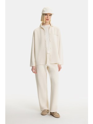 Fabiana Filippi Fabıana Fılıppı Ecru Wide-Leg Trousers