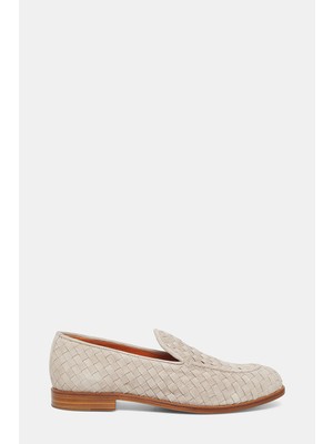 Vakko Beige Suede Shoes