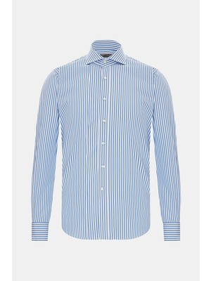 Vakko Exclusive Striped Pattern Shirt