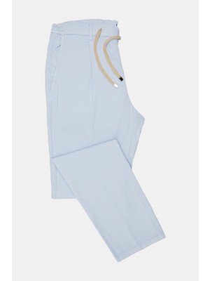 Vakko By Berwıch Light Blue Trousers