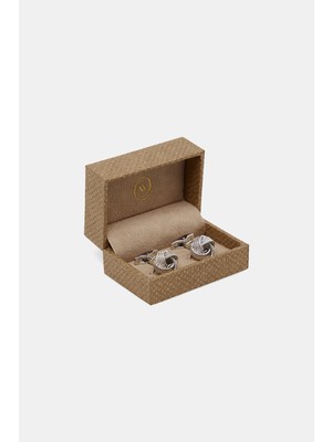 Vakko Silver Cufflinks
