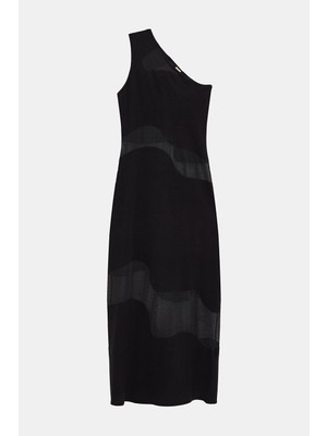 Cult Gaia Cult Gaıa Black Midi Dress
