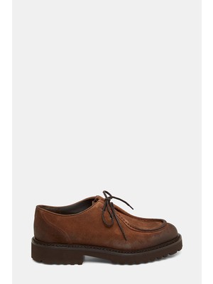Doucal's Doucal’s Lace-Up Suede Leather Shoes