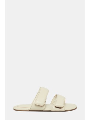 Gia Couture Gıa Couture Ecru Slides