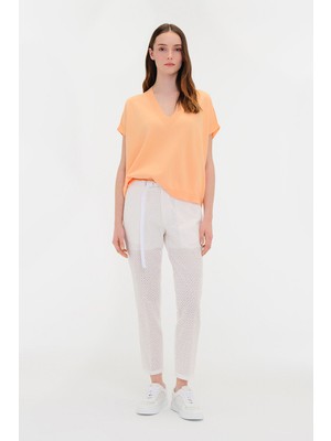 Vakko White Trousers