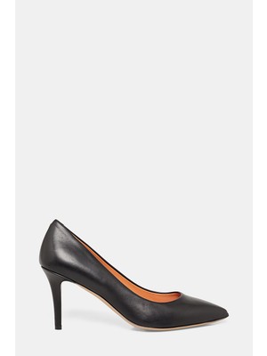 Vakko Black Leather Shoes