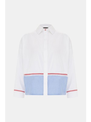 Vakko White Long Sleeve Shirt