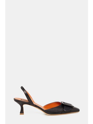 Vakko Black Leather Shoes