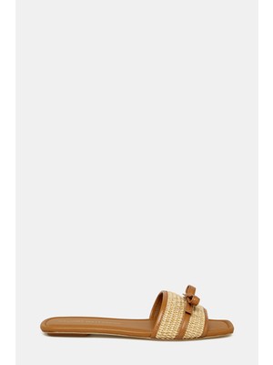 Stuart Weitzman Stuart Weıtzman Natural Leather Slides