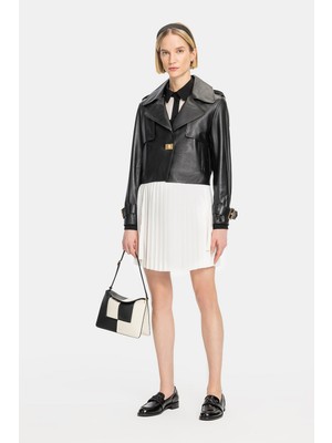 Vakko Ecru Skirt