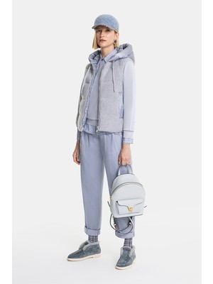 Vakko By Peserıco Lilac Cargo Trousers