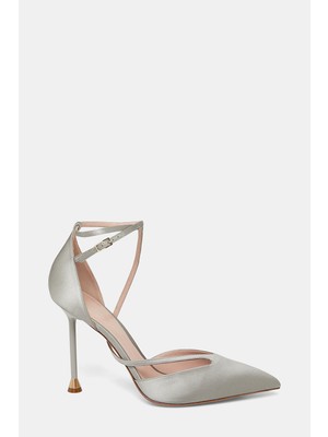Giorgio Armani Gıorgıo Armanı Grey Satin Shoes