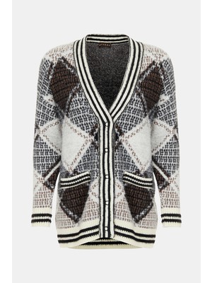 Vakko Black V-Neck Knitwear