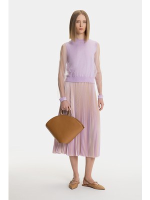 Fabiana Filippi Fabıana Fılıppı Lilac Midi Skirt