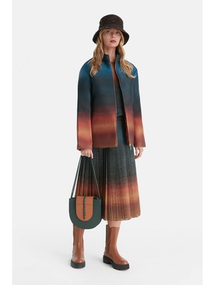 Vakko Petrol Blue Jacket