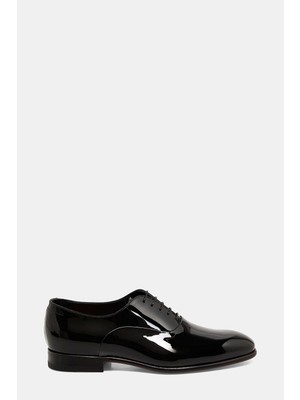 Santoni Santonı Lace-Up Patent Leather Shoes