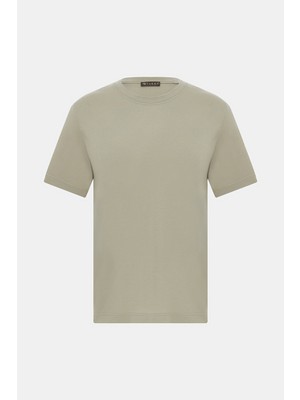 Vakko Round Neck Short Sleeve T-Shirt