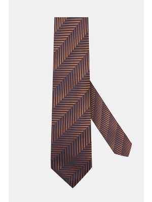 Vakko Micro Pattern Silk Tie