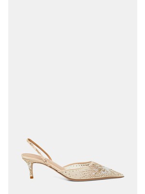 Gedebe Beige Evening Shoes