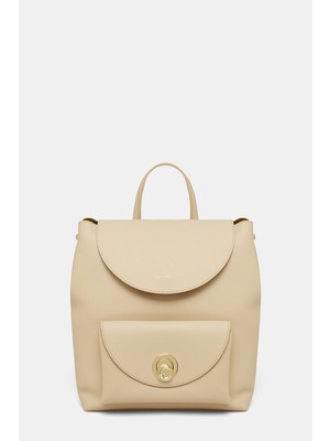 Coccınelle Beige Leather Bag