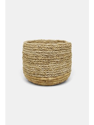 Vakko Tall Straw Basket Medium