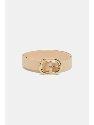 Fabiana Filippi Fabıana Fılıppı Beige Leather Belt
