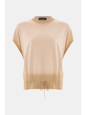 Fabiana Filippi Fabıana Fılıppı Beige Crew Neck Knitwear