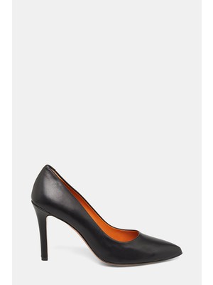 Vakko Black Leather Shoes