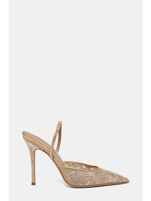 Gedebe Beige Evening Shoes