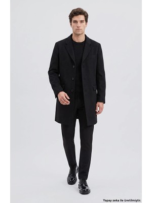 Network Black Overcoat
