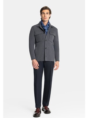 Vakko Button-Front Chunky Knitwear