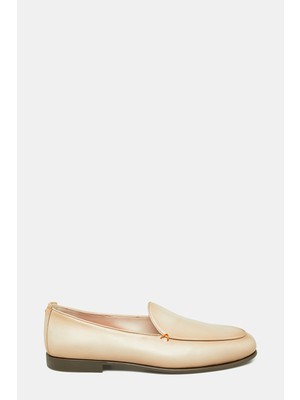 Santoni Santonı Beige Leather Shoes