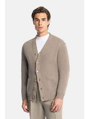 Vakko By Danıele Fıesolı Button-Front Wool Cashmere Knitwear