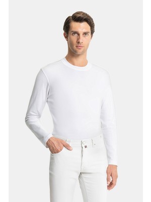 Vakko Crew Neck Long Sleeve T-Shirt
