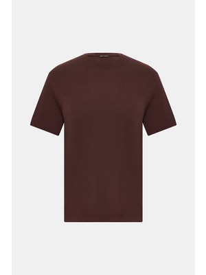 Vakko Round Neck Short Sleeve T-Shirt